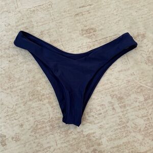 Zaful Deep Blue Bikini Bottom